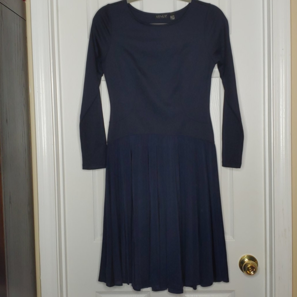 Navy Blue Dress